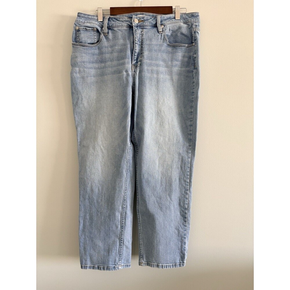 Candace Cameron Bure Jeans Womens 16T Blue Straight Leg Denim Stretch